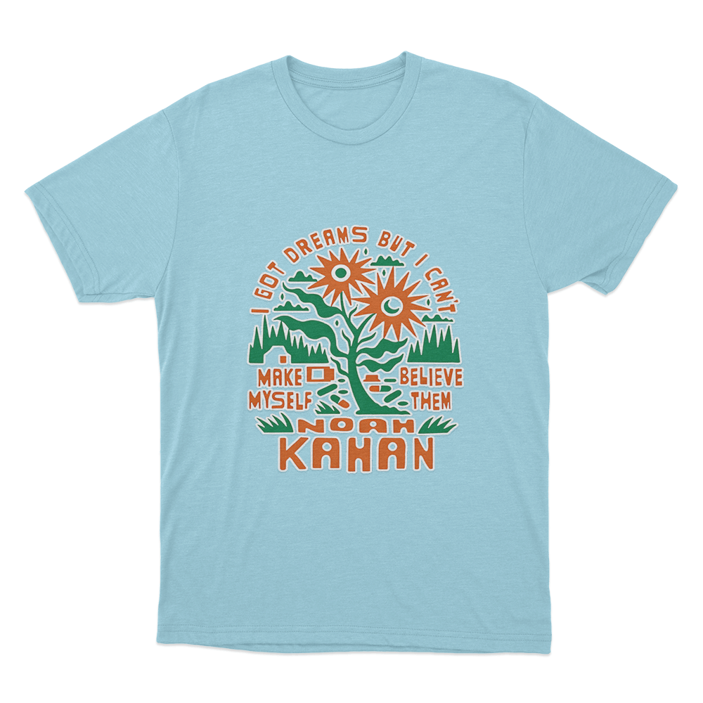 Dream Tree T Shirt Sky Blue Dream Tree T Shirt Sky Blue