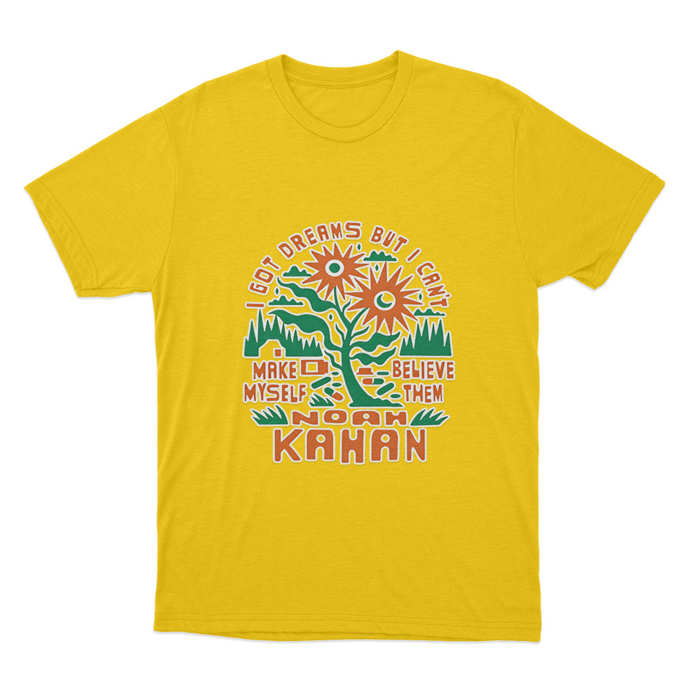 Dream Tree T Shirt Yellow Dream Tree T Shirt Yellow