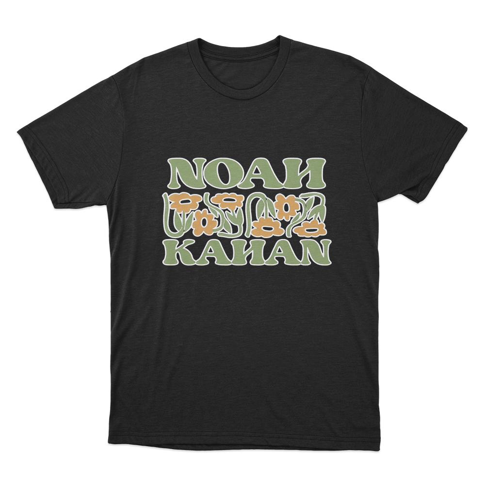 Floral Logo T Shirt Black Floral Logo T Shirt Black