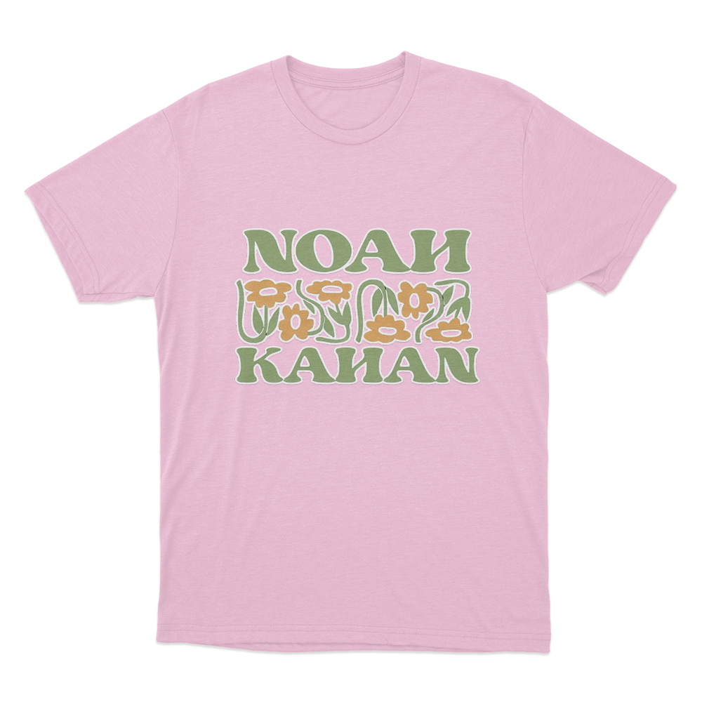 Floral Logo T Shirt Pink Floral Logo T Shirt Pink