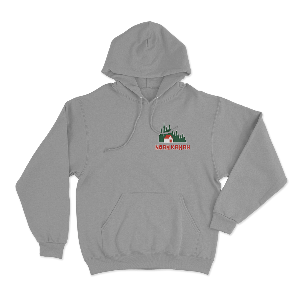 Forest Cabin Hoodie Grey Forest Cabin Hoodie Grey