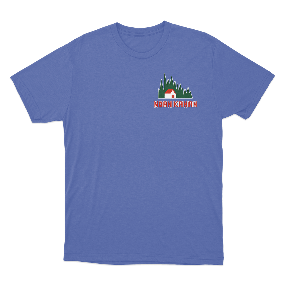 Forest Cabin T Shirt Blue Forest Cabin T Shirt Blue