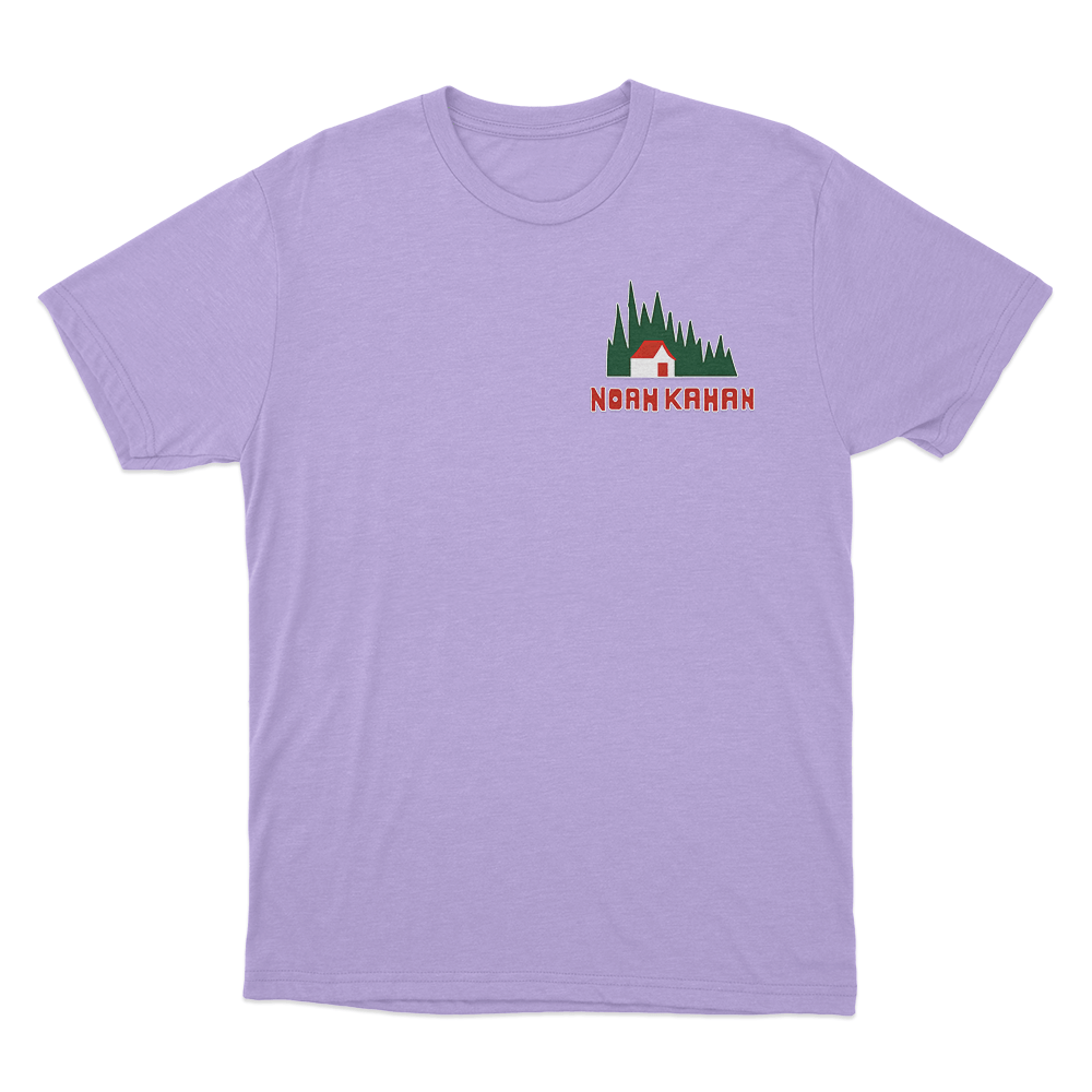Forest Cabin T Shirt Purple Forest Cabin T Shirt Purple