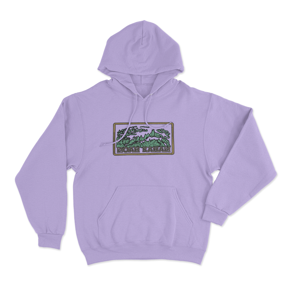 Forest Frame Hoodie Purple Forest Frame Hoodie Purple
