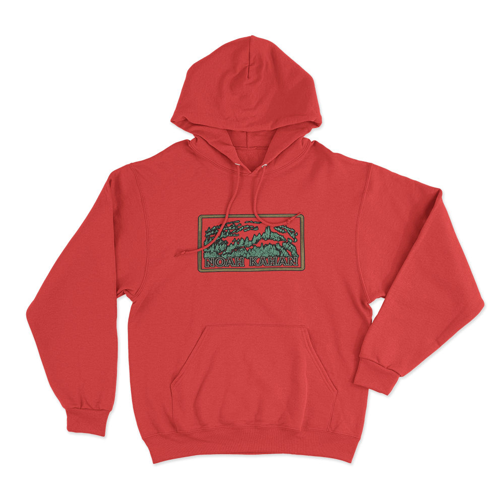 Forest Frame Hoodie Red Forest Frame Hoodie Red