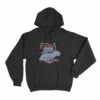 Maine Lighthouse Hoodie Black