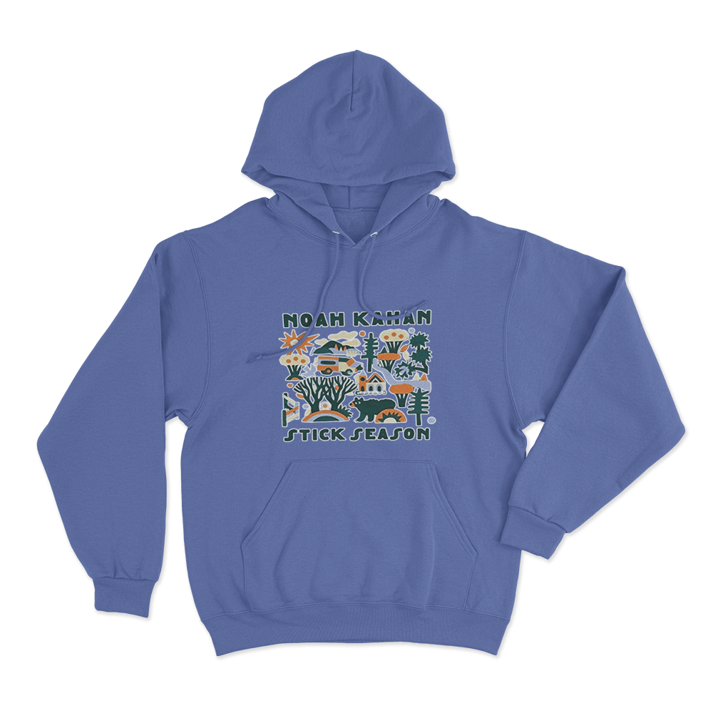 Stick Season Hoodie Blue Stick Season Hoodie Blue