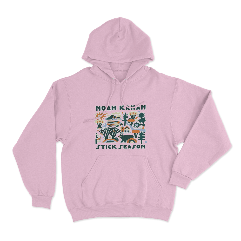 Stick Season Hoodie Pink Stick Season Hoodie Pink