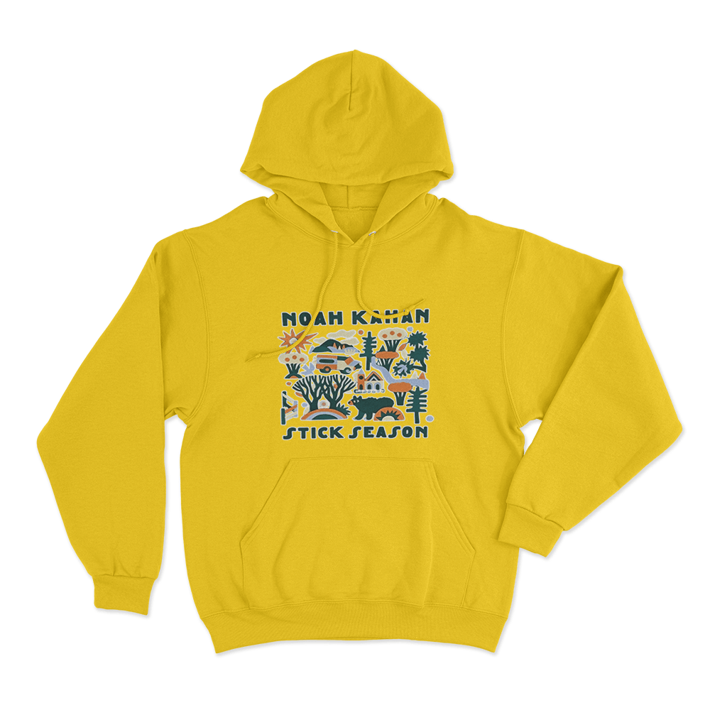 Stick Season Hoodie Yellow Stick Season Hoodie Yellow
