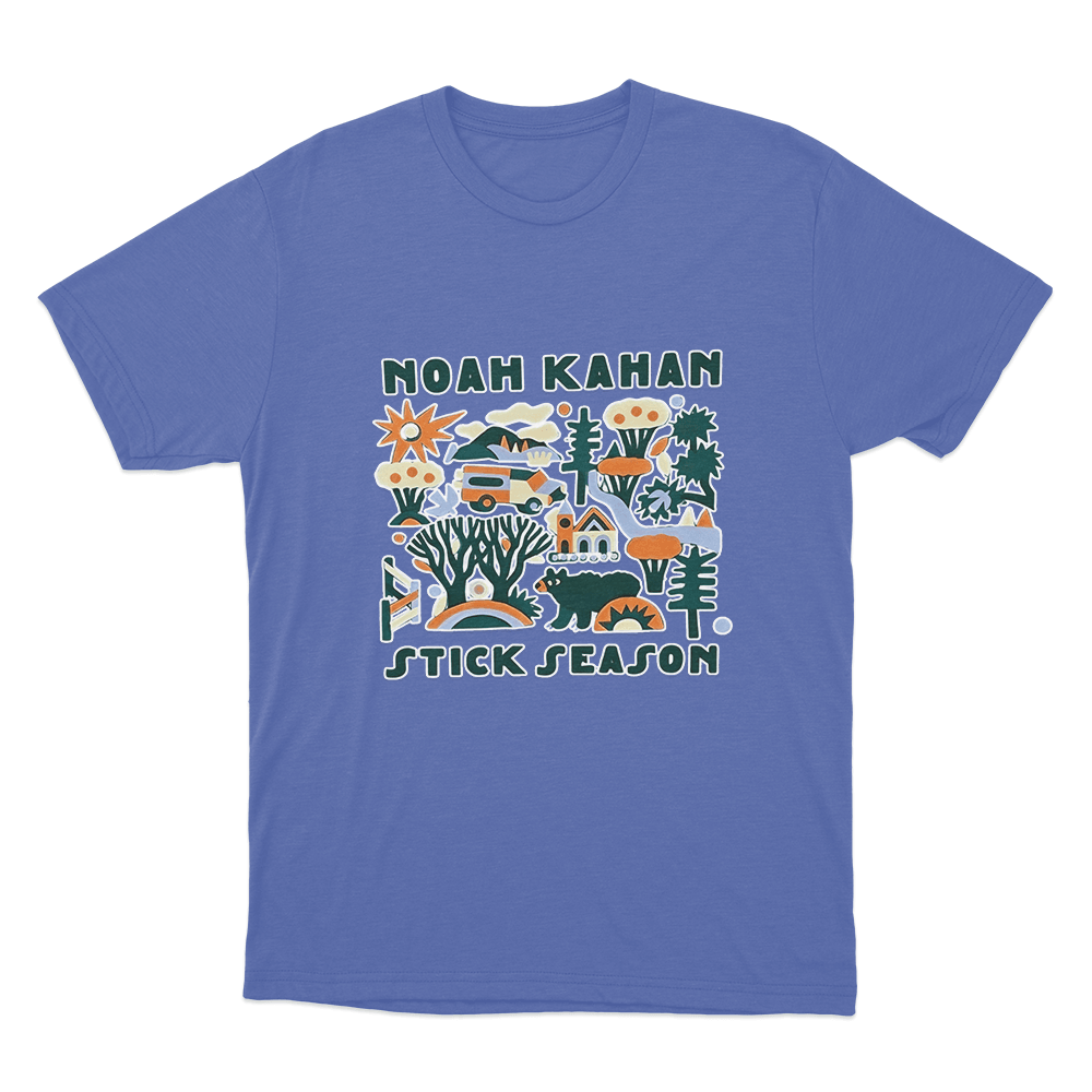 Stick Season T Shirt Blue Stick Season T Shirt Blue