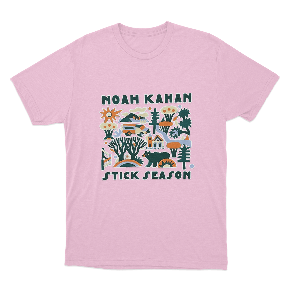 Stick Season T Shirt Pink Stick Season T Shirt Pink