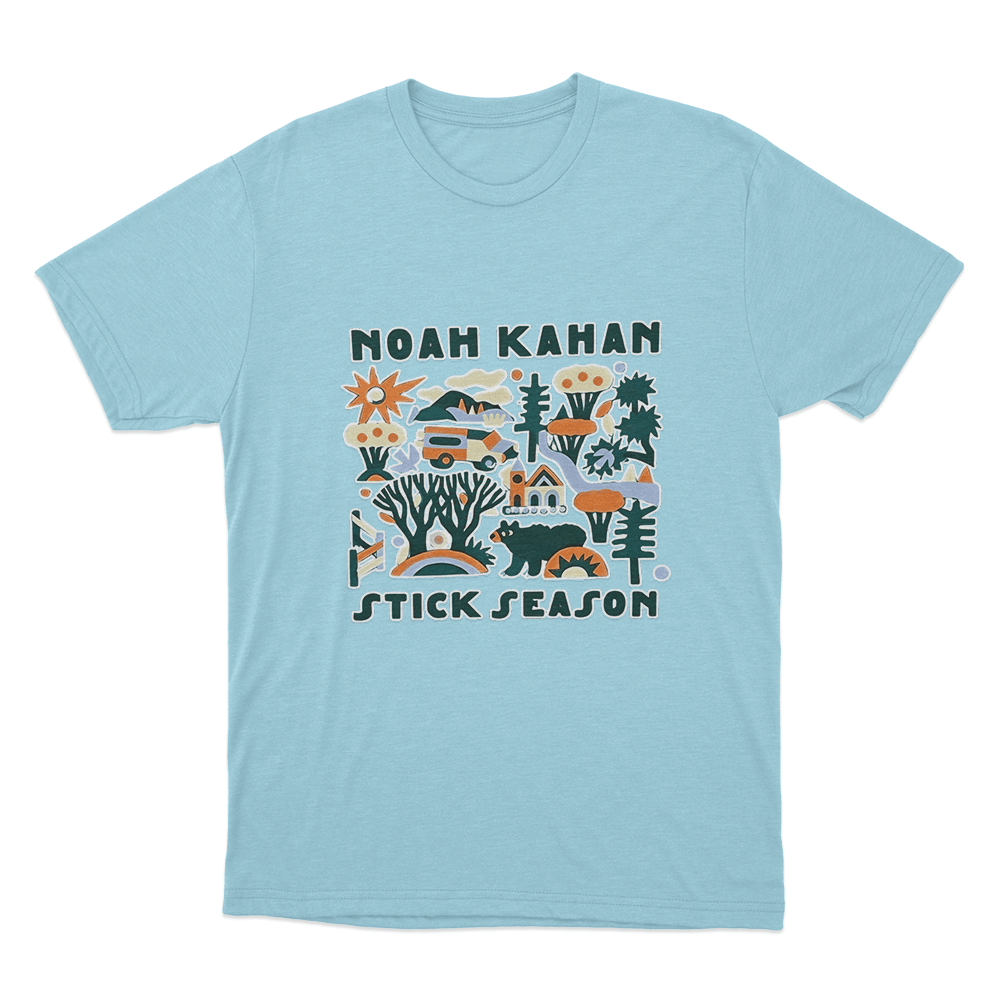 Stick Season T Shirt Sky Blue Stick Season T Shirt Sky Blue