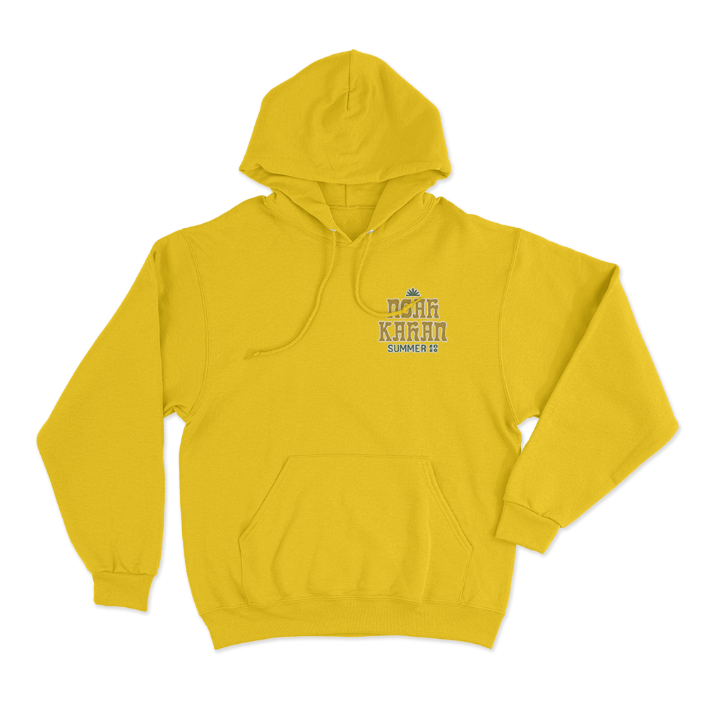 Summer Tour Hoodie Yellow Summer Tour Hoodie Yellow