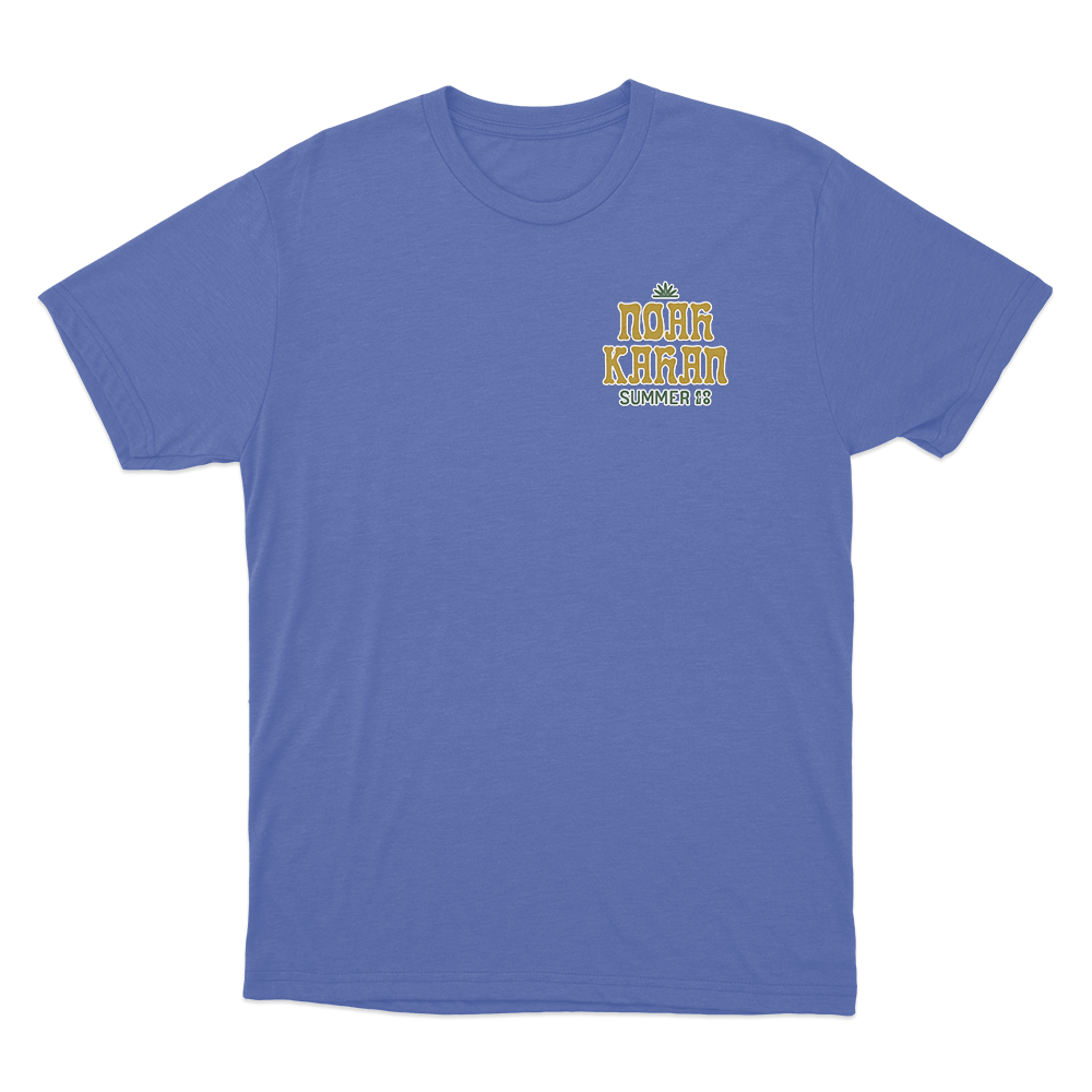 Summer Tour T Shirt Blue Summer Tour T Shirt Blue