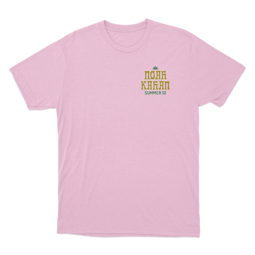 Summer Tour T Shirt Pink Summer Tour T Shirt Pink