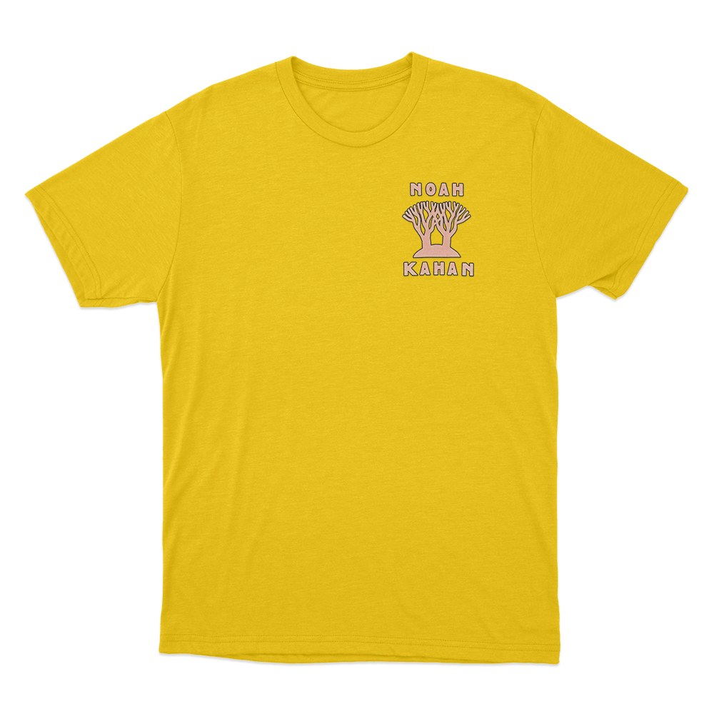 Tree Emblem T Shirt Yellow Tree Emblem T Shirt Yellow