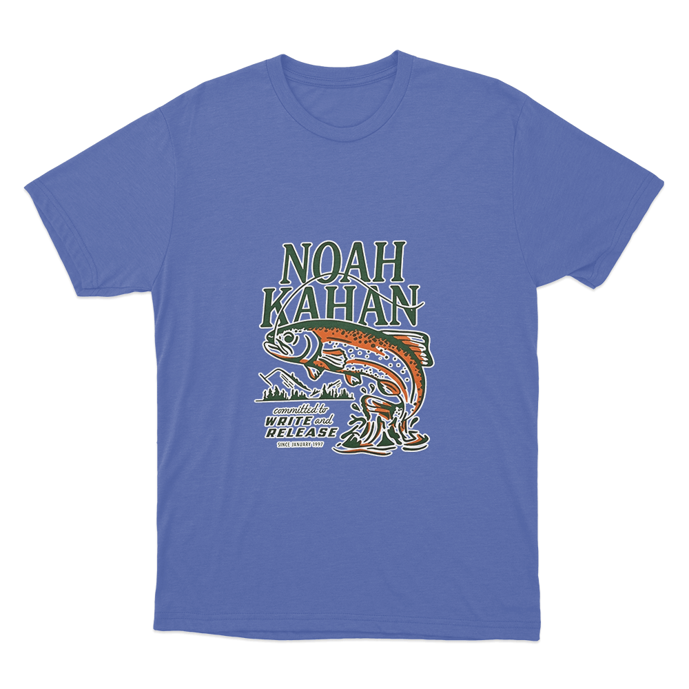 Trout Spirit T Shirt Blue Trout Spirit T Shirt Blue