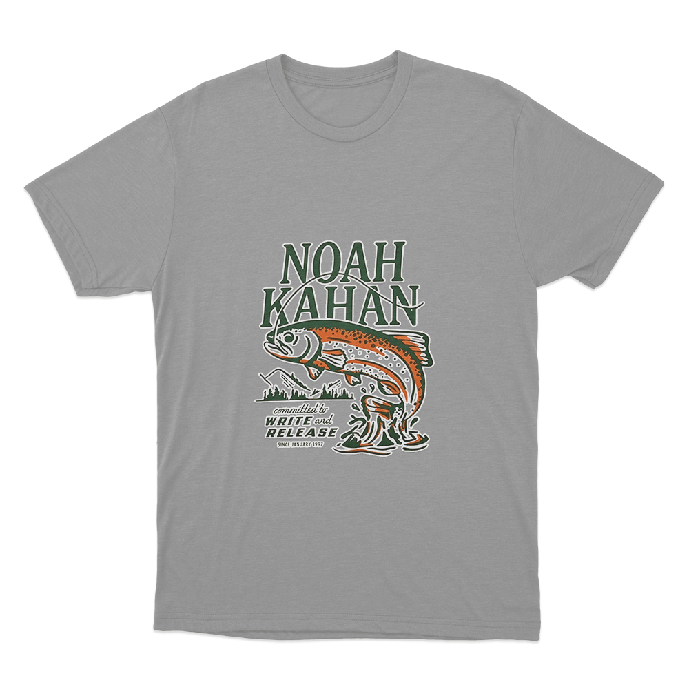 Trout Spirit T Shirt Grey Trout Spirit T Shirt Grey