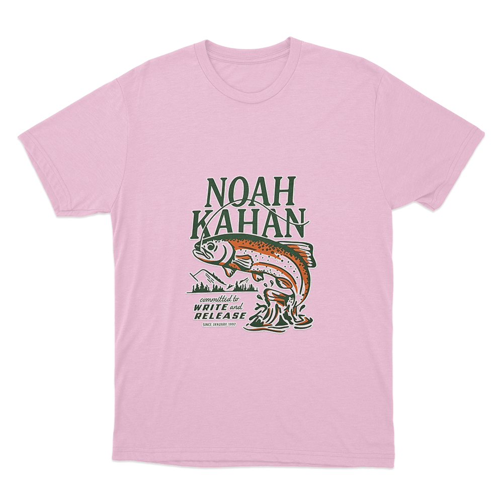 Trout Spirit T Shirt Pink Trout Spirit T Shirt Pink
