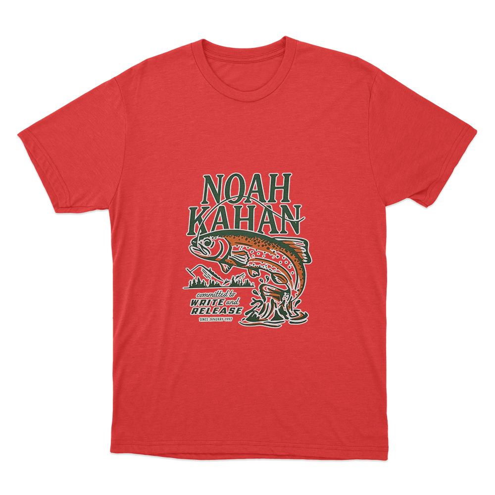Trout Spirit T Shirt Red Trout Spirit T Shirt Red